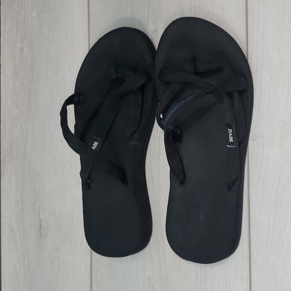 Teva Women Olowahu 6840 Athletic Comfort Sandals Flip Flop Flats shoes sz 6 - Picture 3 of 9